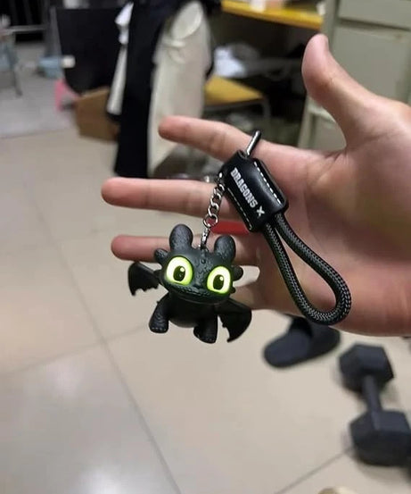 DRAGON KEYCHAIN NIGHT KEYCHAIN