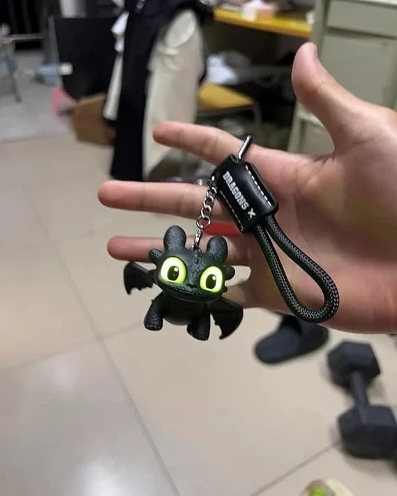DRAGON KEYCHAIN NIGHT KEYCHAIN