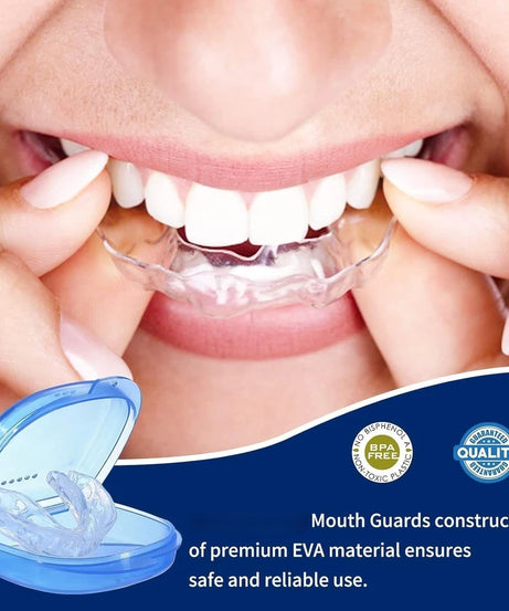 Mouth Guard for Grinding Teeth and Clenching Teeth MOUTH GUARD (8 GUARD +2 SIZE)