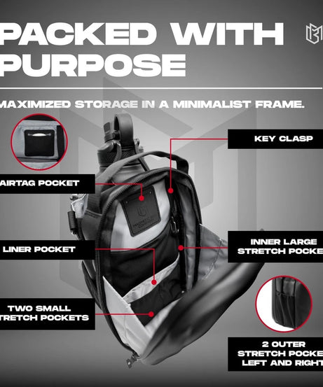 Magnetic Bag Company - Bottle Sling for Men and Women | for Travel