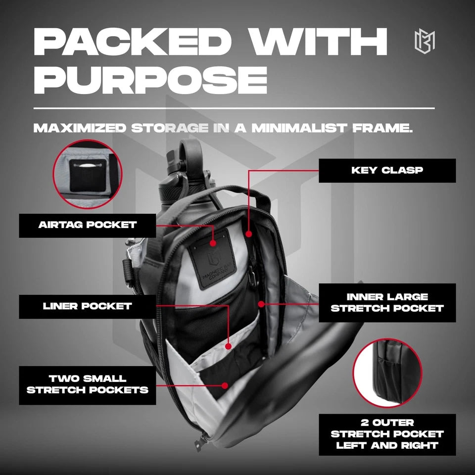 Magnetic Bag Company - Bottle Sling for Men and Women | for Travel
