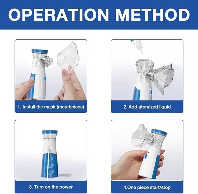 Portable Nebulizer for Adults and Kids Quiet Nebulizer NEW SEALED