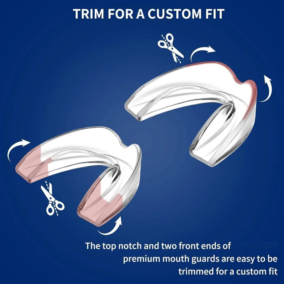Mouth Guard for Grinding Teeth and Clenching Teeth MOUTH GUARD (8 GUARD +2 SIZE)