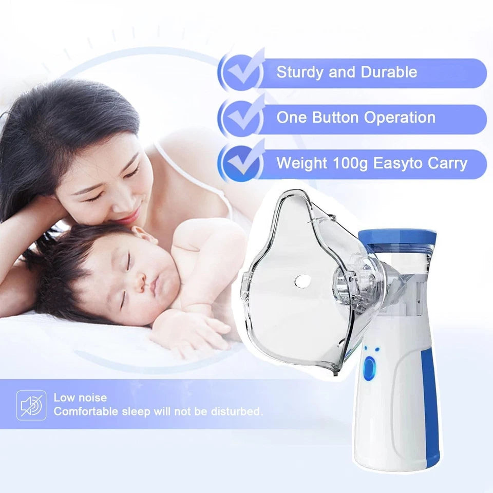 Portable Nebulizer for Adults and Kids Quiet Nebulizer NEW SEALED