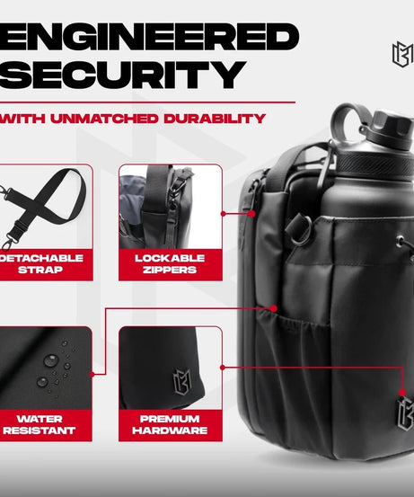 Magnetic Bag Company - Bottle Sling for Men and Women | for Travel