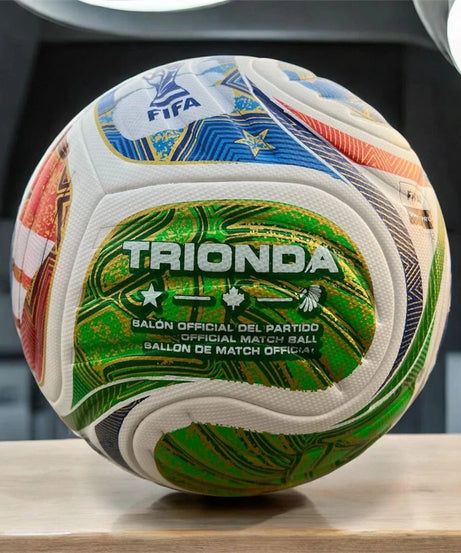 Trionda Football with Air Pump – Official Match Soccer Ball for Kids & Adults, Outdoor Training Practice Ball