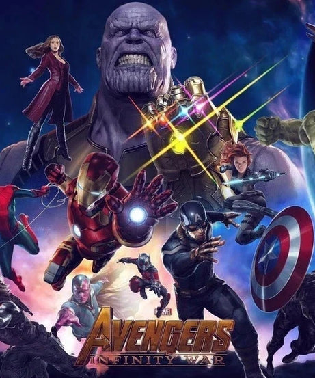 Avengers Superhero Action Figure Toy Set of 5