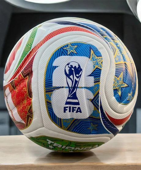 Trionda Football with Air Pump – Official Match Soccer Ball for Kids & Adults, Outdoor Training Practice Ball