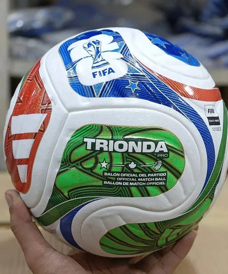 Trionda Football with Air Pump – Official Match Soccer Ball for Kids & Adults, Outdoor Training Practice Ball