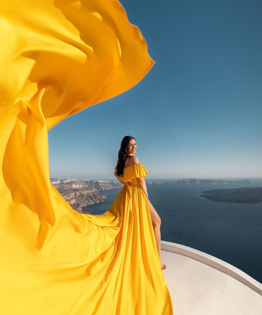Flying dress for photoshoot, Dress birthday gift