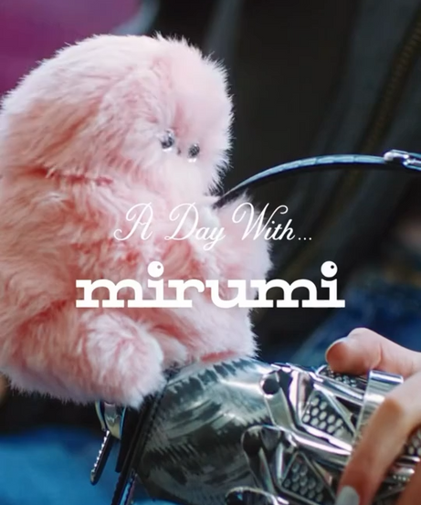 Mirumi Interactive Plush Toy Touch & Sound Sensor Cute Fluffy Companion Gift